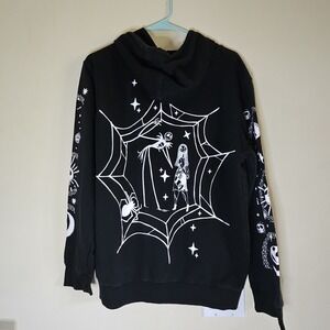 Disney Jack Skellington The Nightmare Before Christmas Hoodie L Black